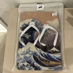 NWT: Ukiyo-e Flip Flops from Japan